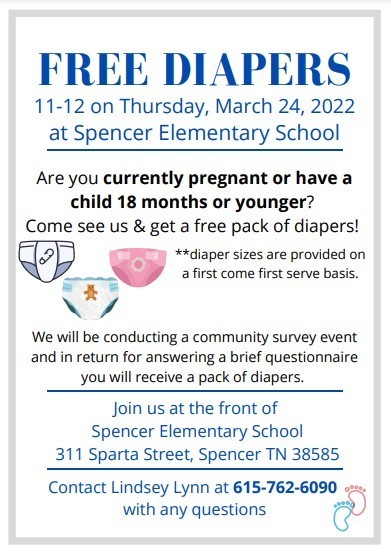 Centerstone Free Diapers Flyer