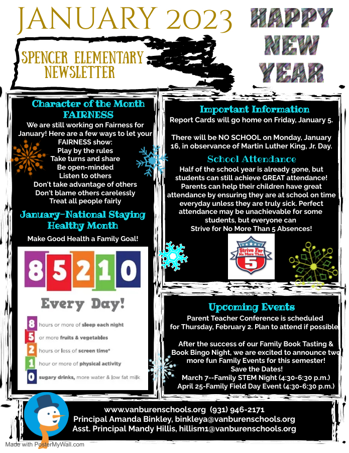 January 2023 Newsletter