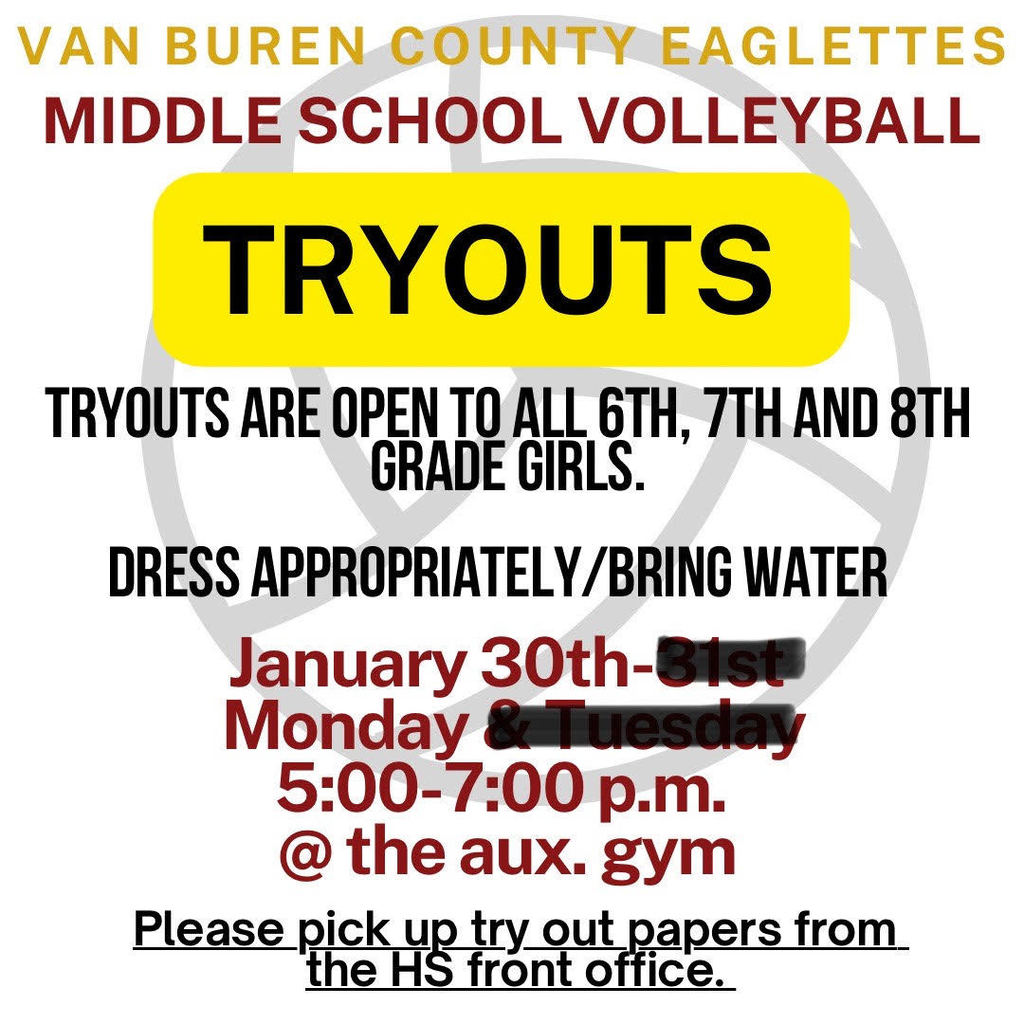 MS Volleyball Tryouts