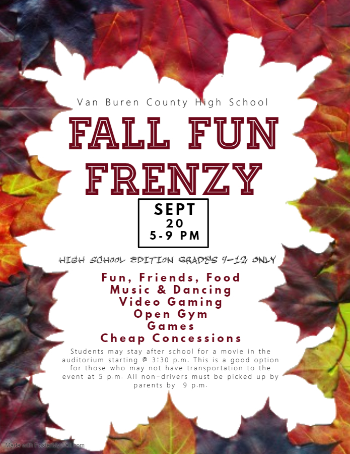 Fall Fun Frenzy Flyer