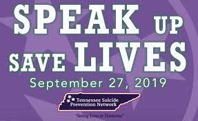 Speak Up Save Lives Day Image